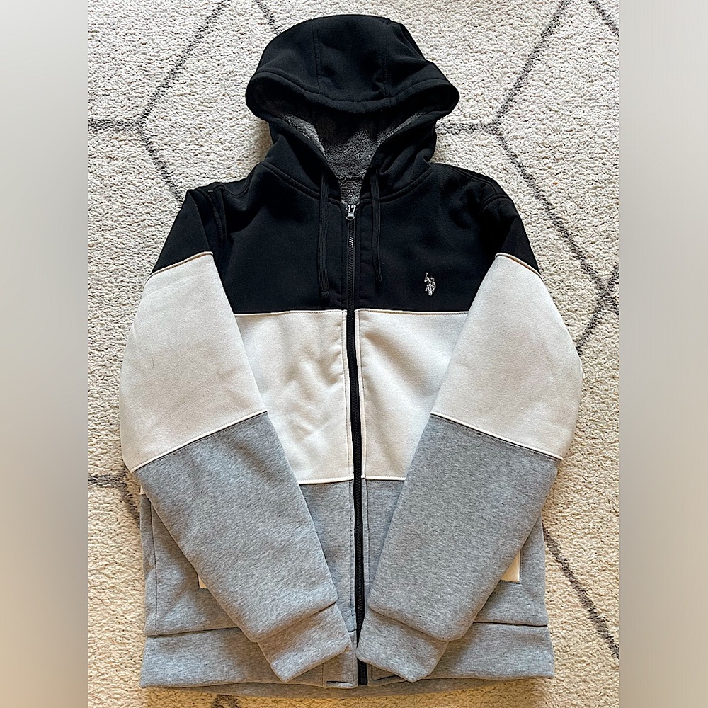 U.S POLO ASSN Zip Up Sweater